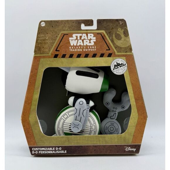 Star Wars Galaxy's Edge Trading‎ Outpost Plush Customizable Droids D-O Character - Picture 1 of 2